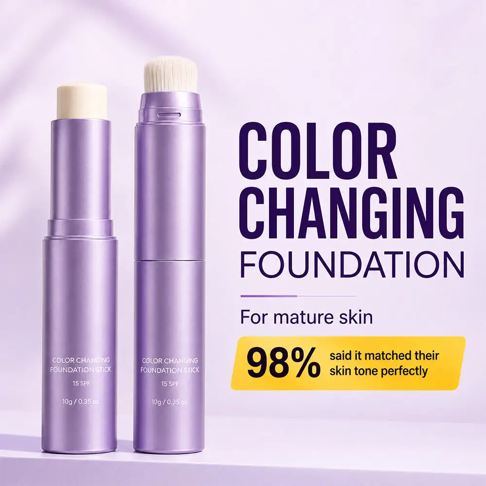 Tylsora® Korea 2 in 1 Color Changing Foundation Stick