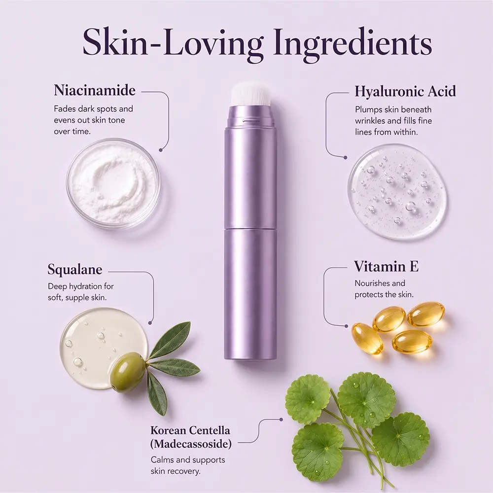 Tylsora® Korea 2 in 1 Color Changing Foundation Stick